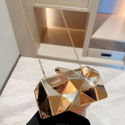 Dinner Metal Clutch Chain Dress Garment Evening Bags