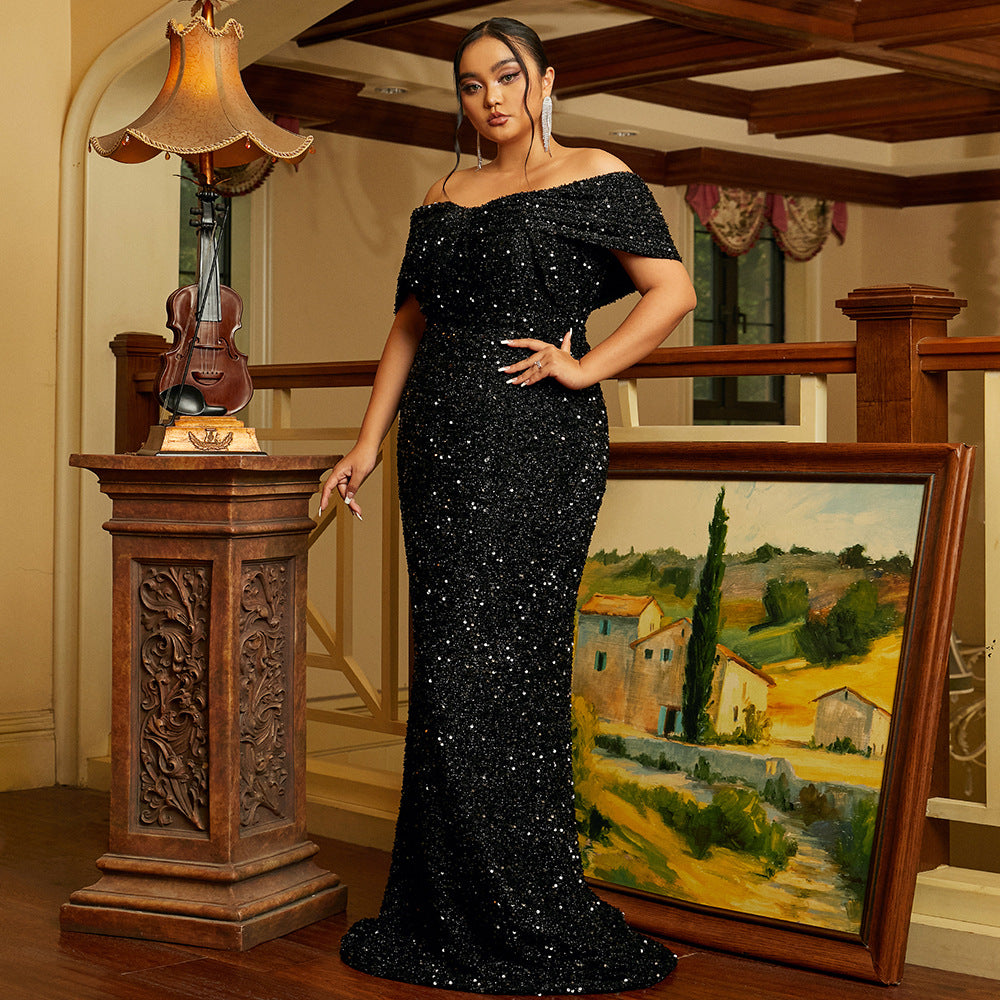 Women's Clothes Long Party Banquet Light Luxury Dresses
