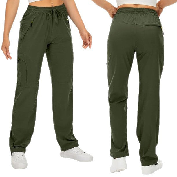 Women's Outdoor Thin Trousers Climbing Casual Breathable Pants