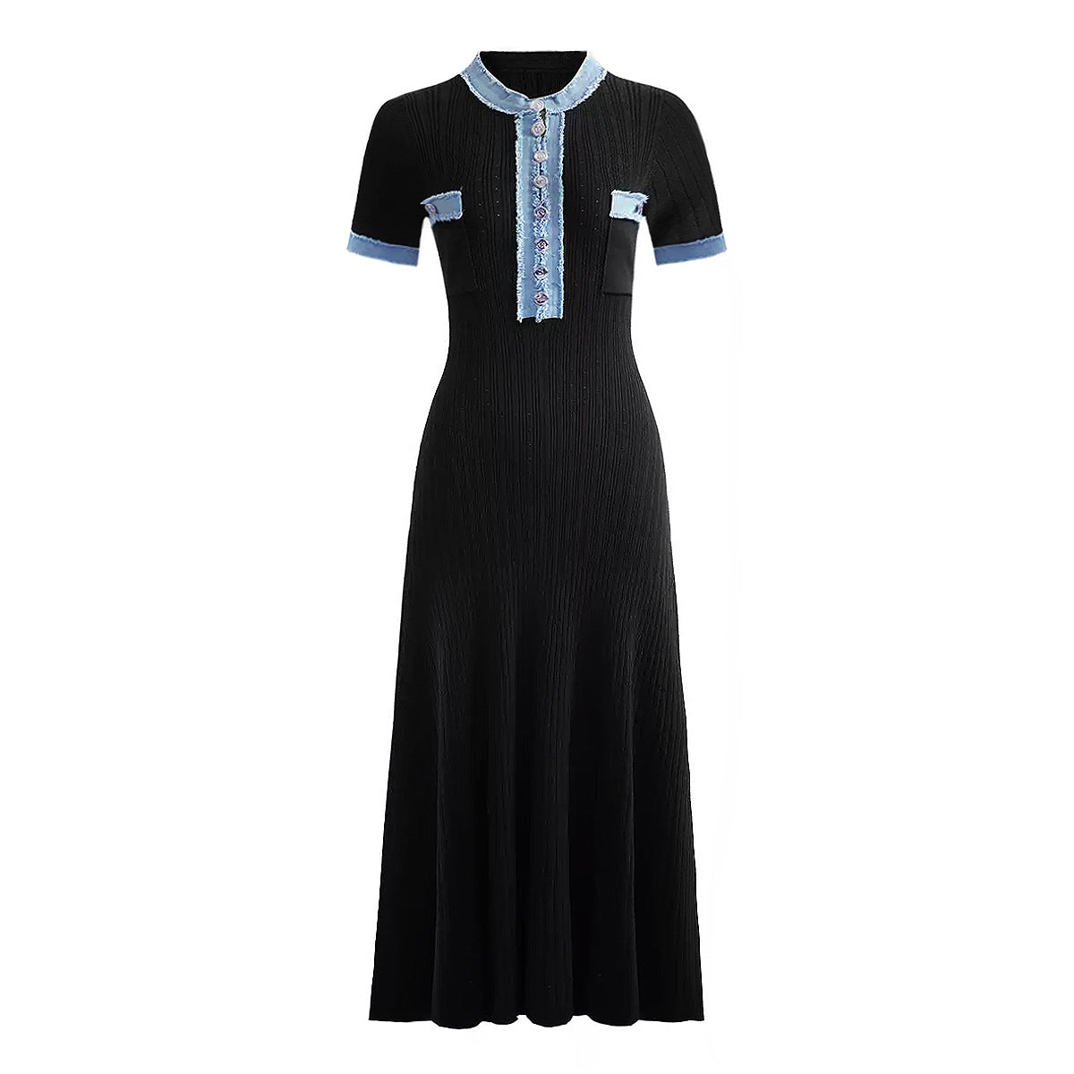 Women's Denim Simple Elegant Slim Slimming Long Dresses
