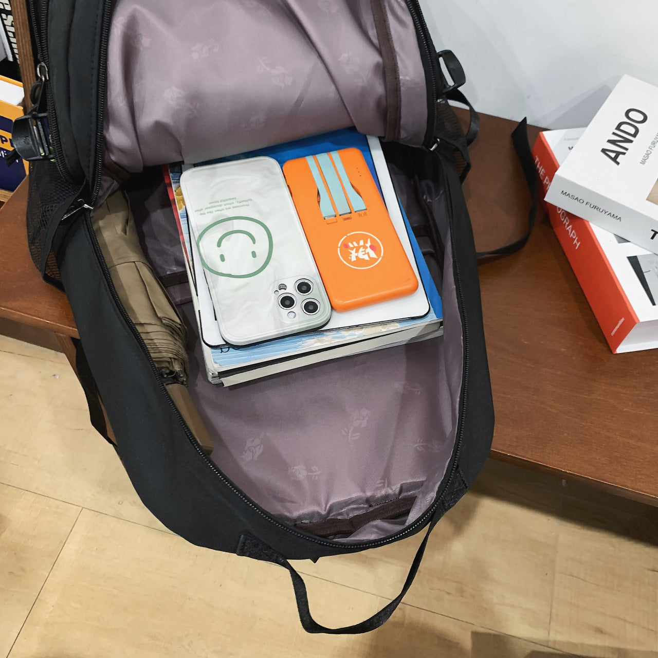 Men's Korean College High Large Capacity Junior Fashion Middle School Students' Schoolbags