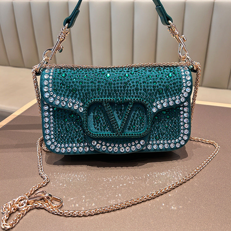 Slouchy Women's For Dinner Over Diamond Crossbody Bags