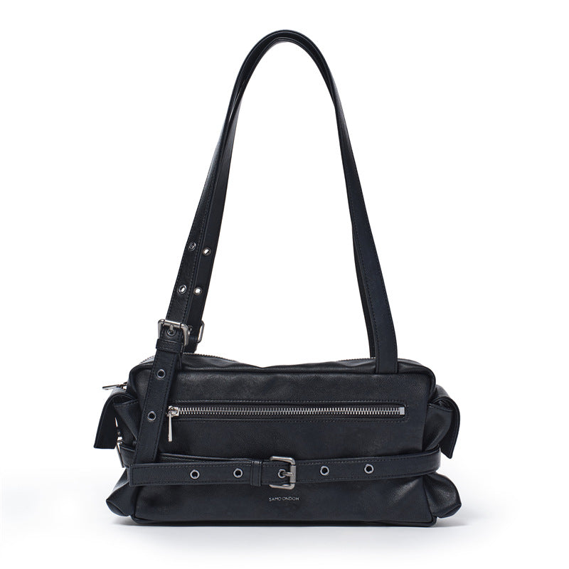 Women's Colors Niche Saddle Song Soft Leather Armpit Bags