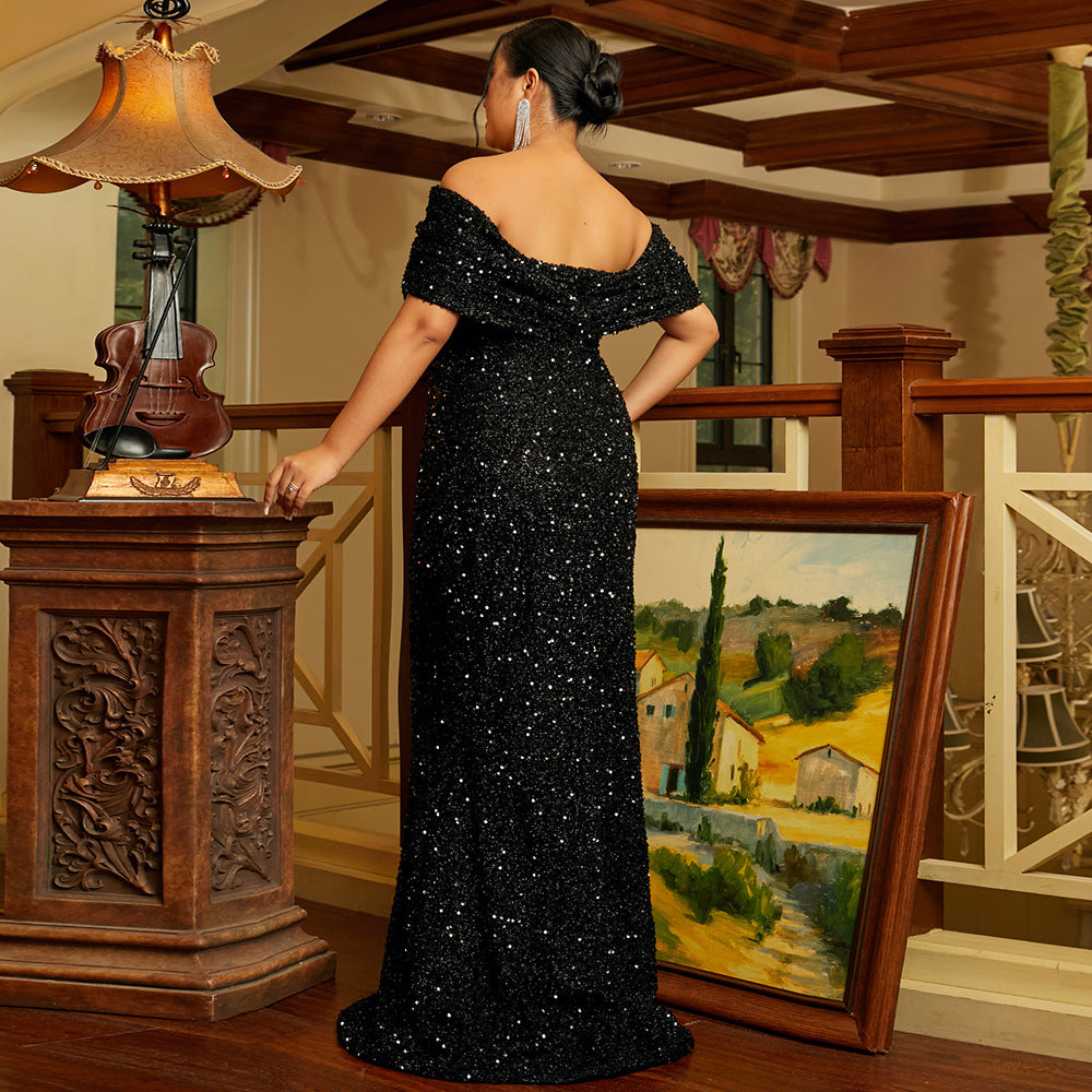 Women's Clothes Long Party Banquet Light Luxury Dresses