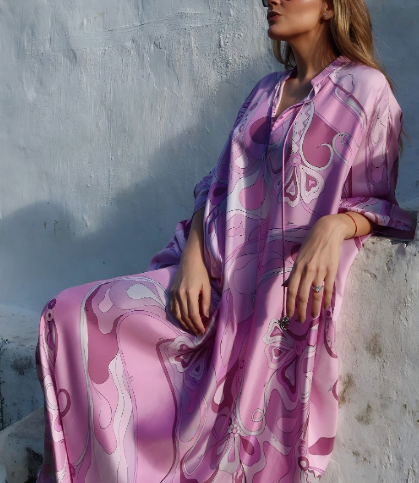 Women's Loose Print Elegant Dress For Dresses