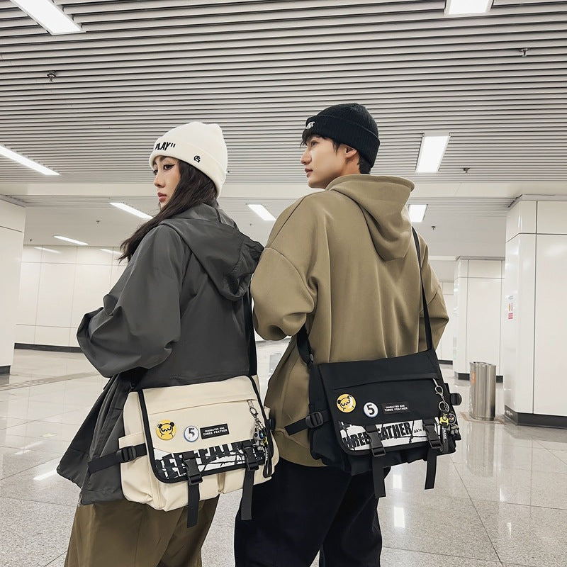 Men's Fashion Leisure Couple Large Capacity Class Men's Messenger Bags