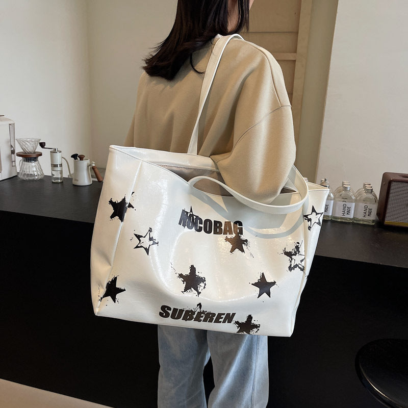 Women's Simple Commute Portable Nylon Large Capacity Travel Bags