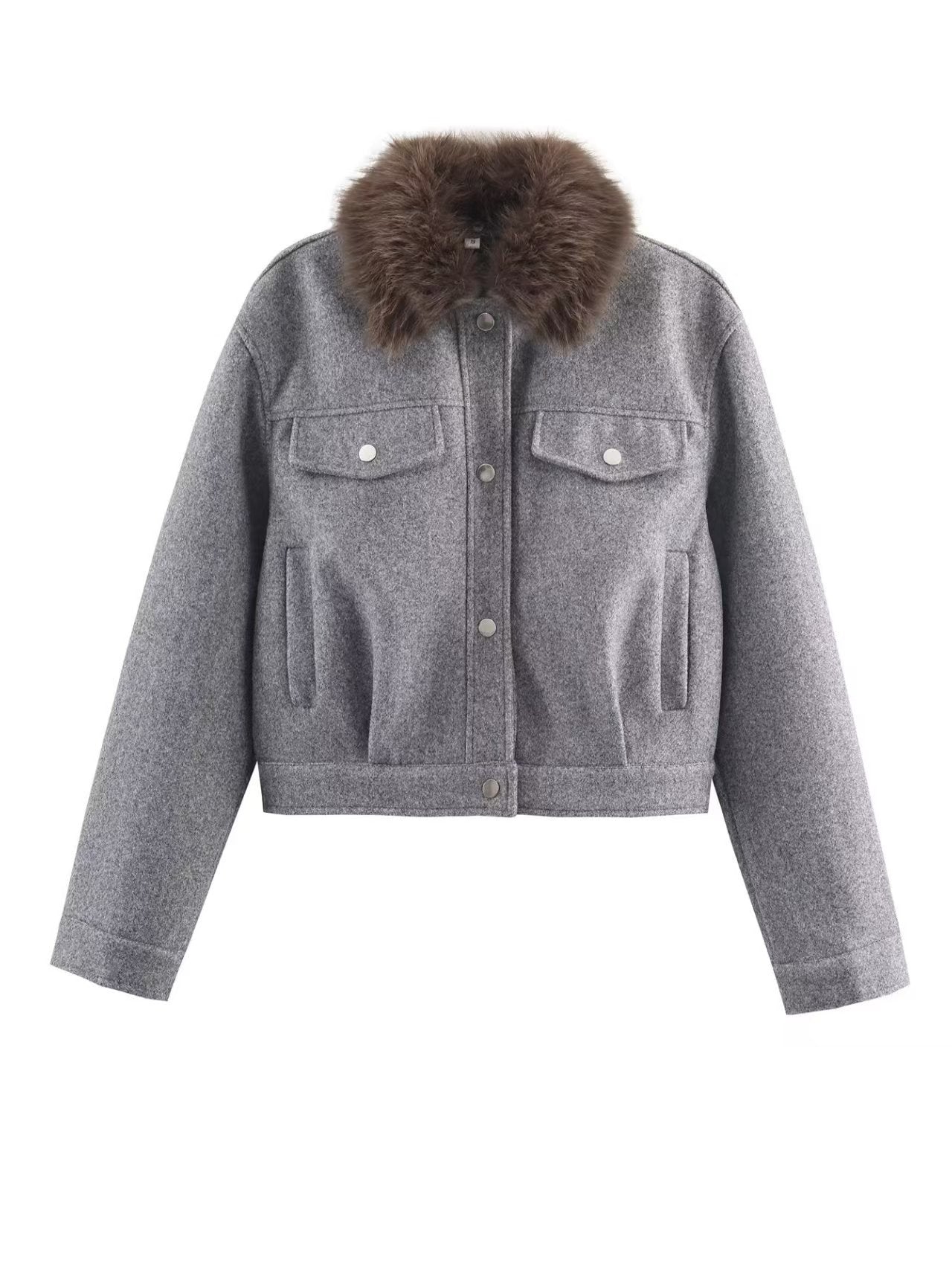 Women's Winter Fleece Lined Padded Warm Keeping Jackets