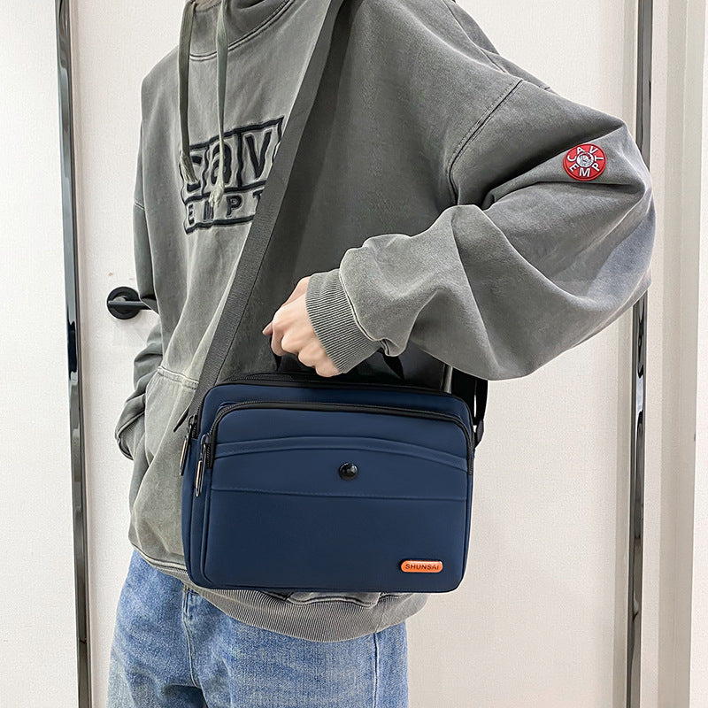 Men's Trendy Wild Simple Nylon Daily Commute Men's Messenger Bags
