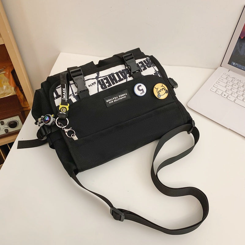 Men's Fashion Leisure Couple Large Capacity Class Men's Messenger Bags
