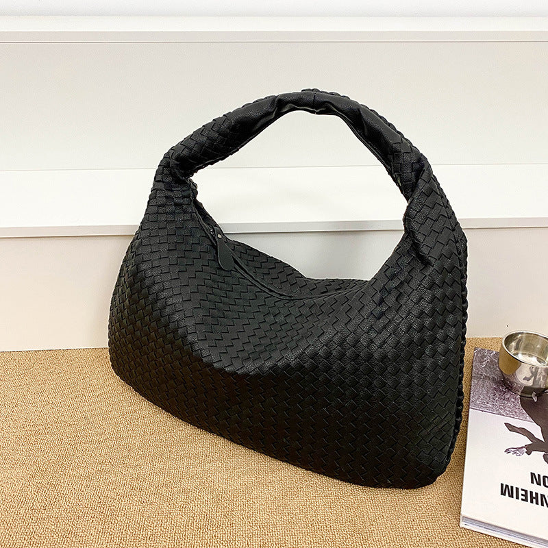 Women's Woven Large Capacity Commuter High-grade Bags