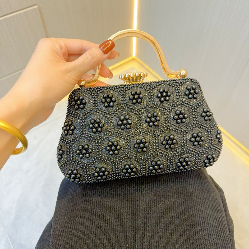 Retro Pearl Dinner Female Cheongsam Wedding Evening Bags