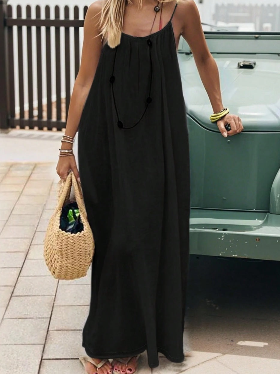 Graceful New Creative Classic Women's Strap Dress