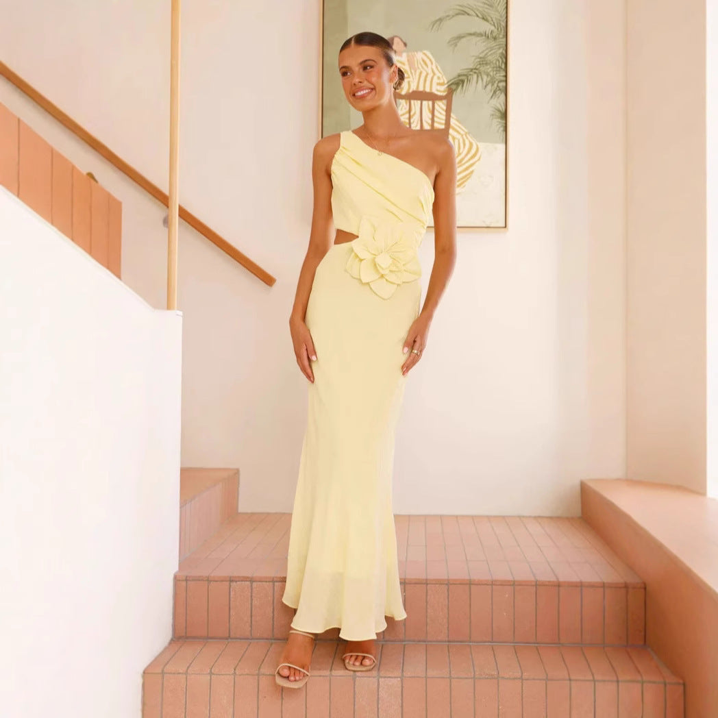 Women's Summer Fashion Slim Fit Sexy Pure Dresses