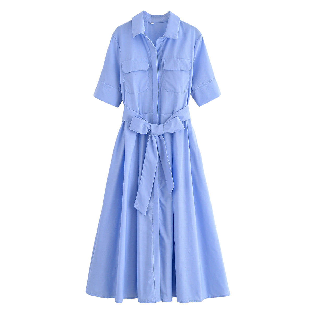 Women's Spring Lapel Single Breasted With Belt Clothing