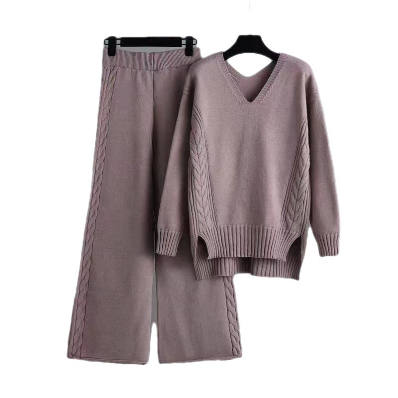 Women's Idle Style Loose Pullover Simple Western Sweaters