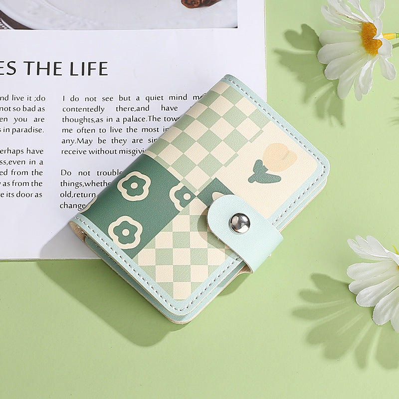 Women's Summer Fresh Driving License Large Capacity Card Holder