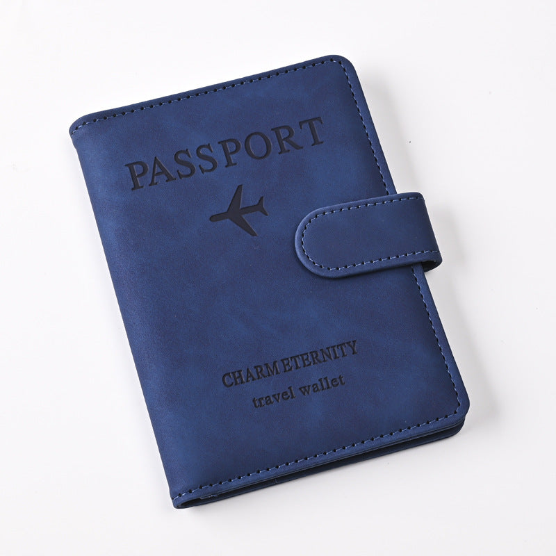Aircraft Magnetic Passport Tag Suit Sleeve Card Holder