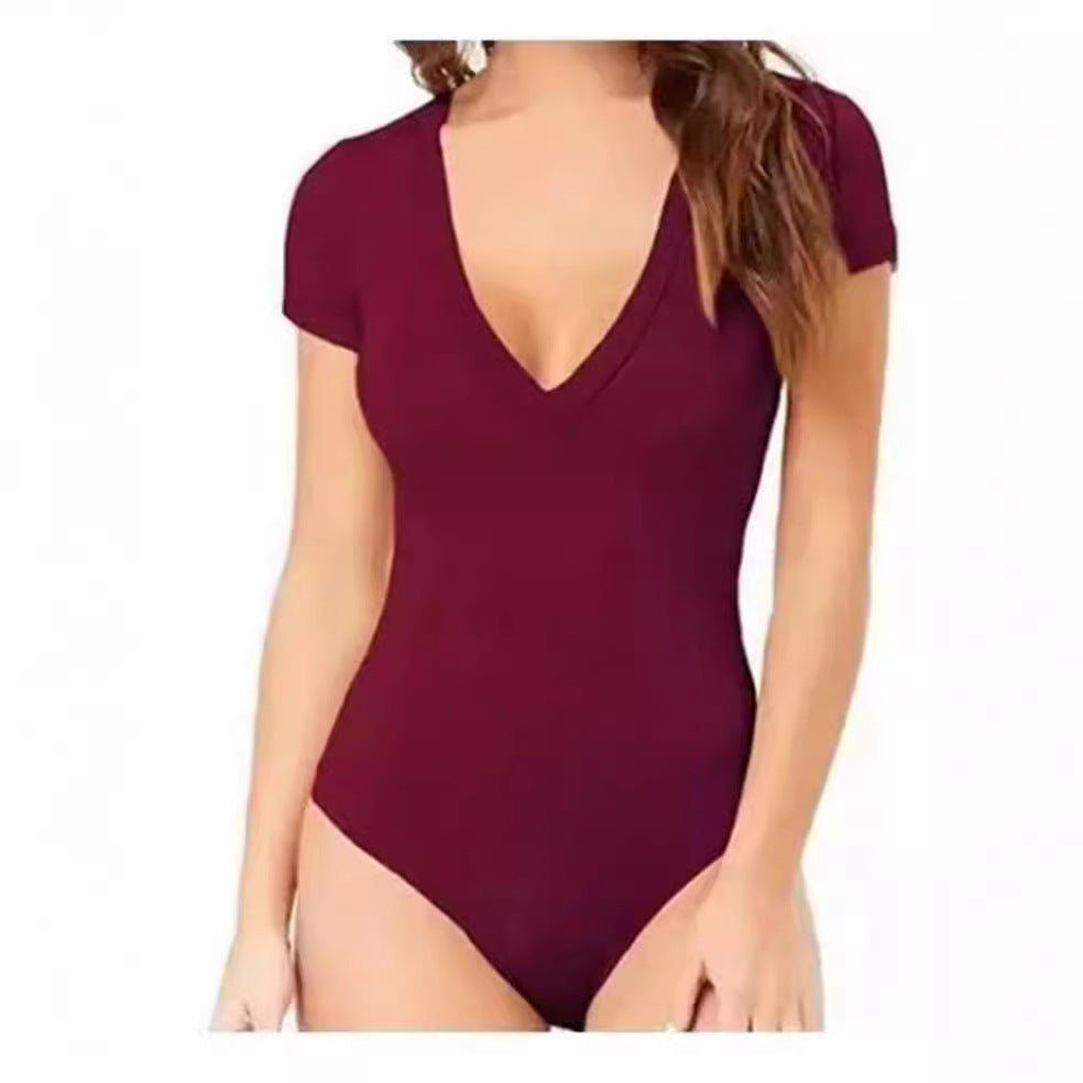 Stylish Sleeve Solid Color Slim Fit Shorts
