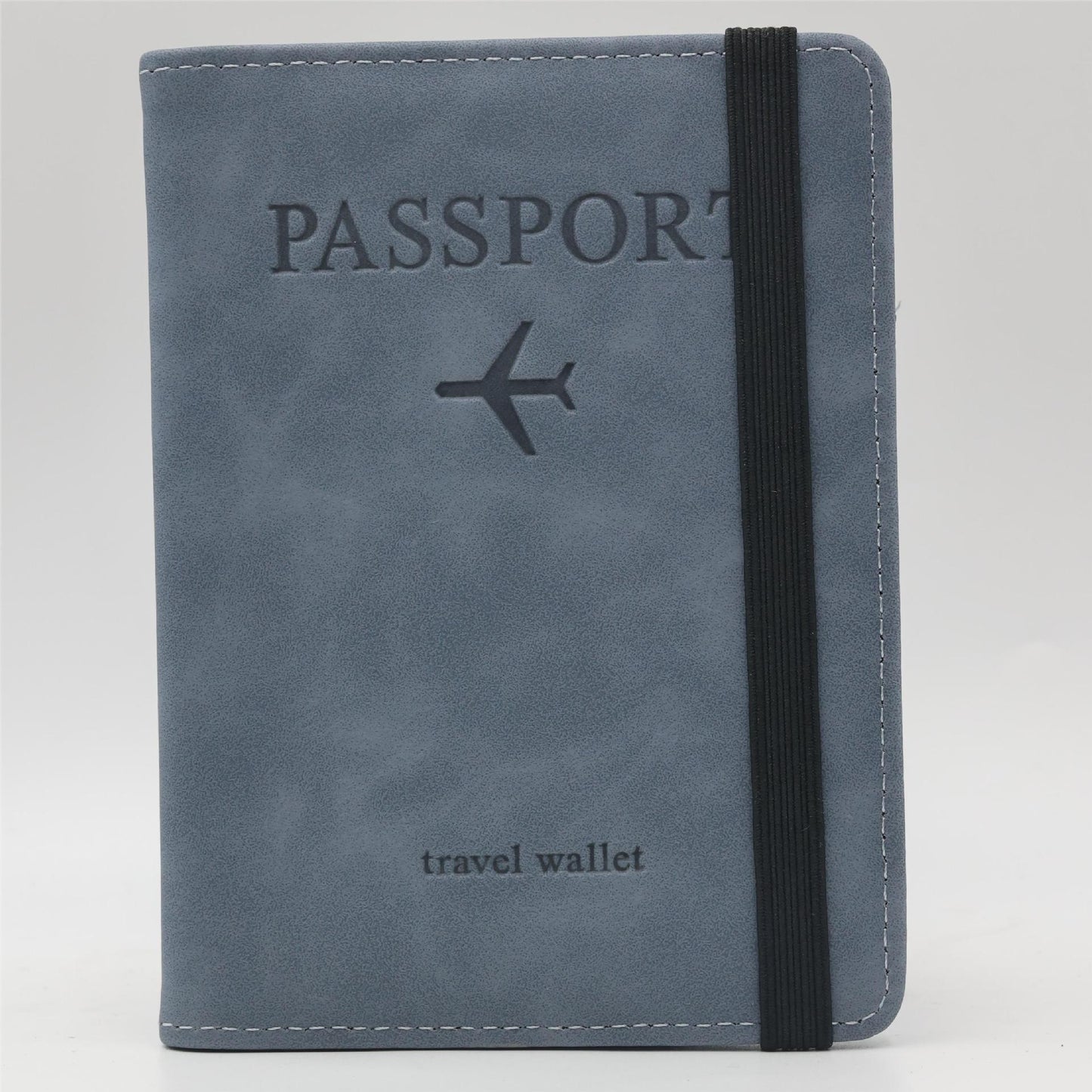 Cover Document Portable Lightweight Leather Clutch Id Package