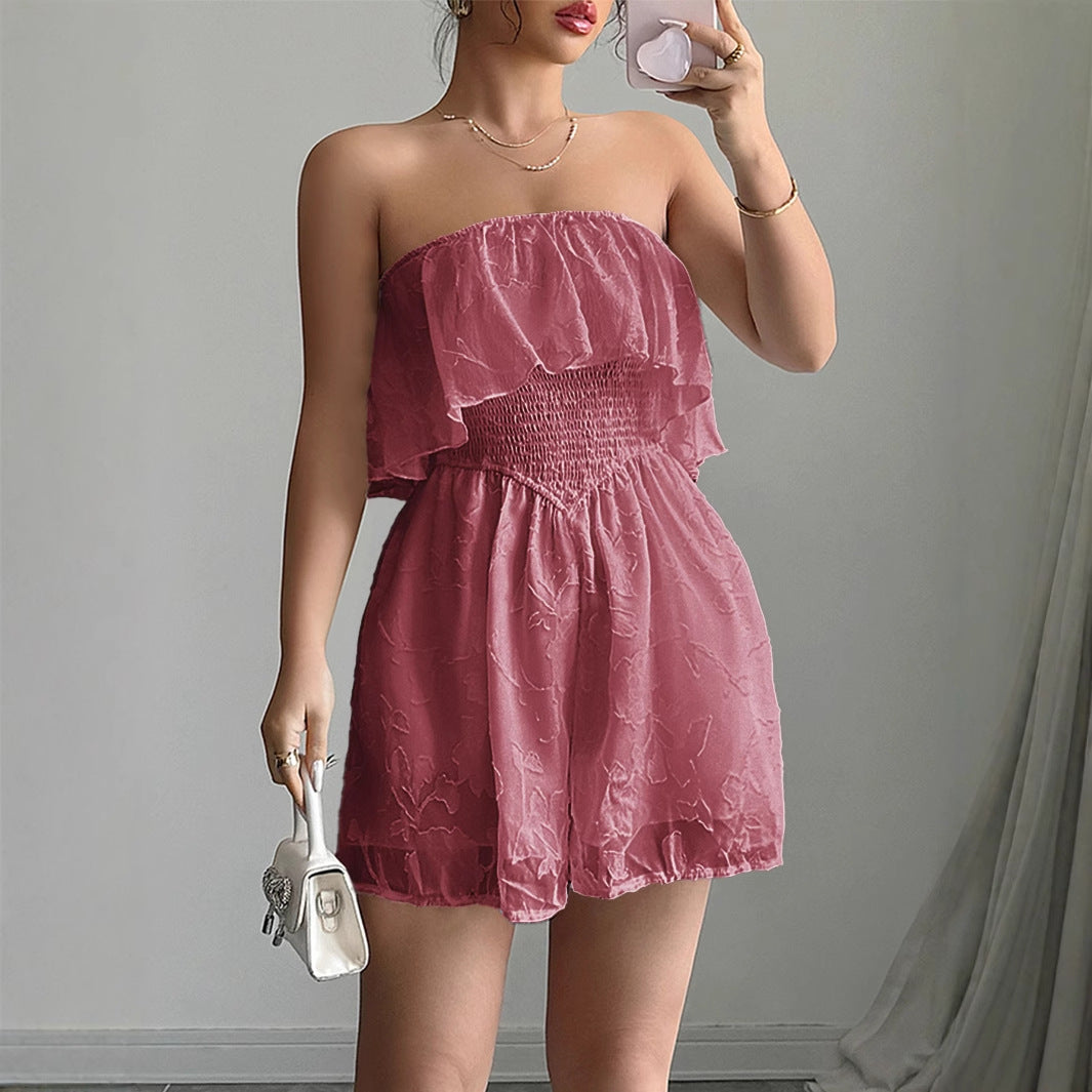 Women's Elegant Graceful Life Slow Tube Tops