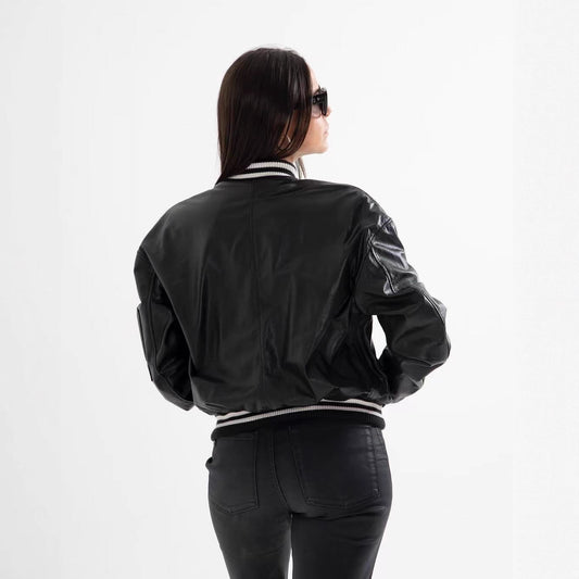 Graceful Fashion Leather Trendy Winter Motorcycle Jackets