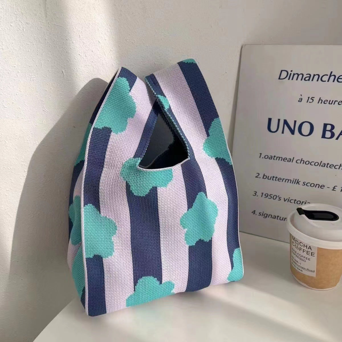 Thickened Knitting Female Hand Knitted Gift Handbags