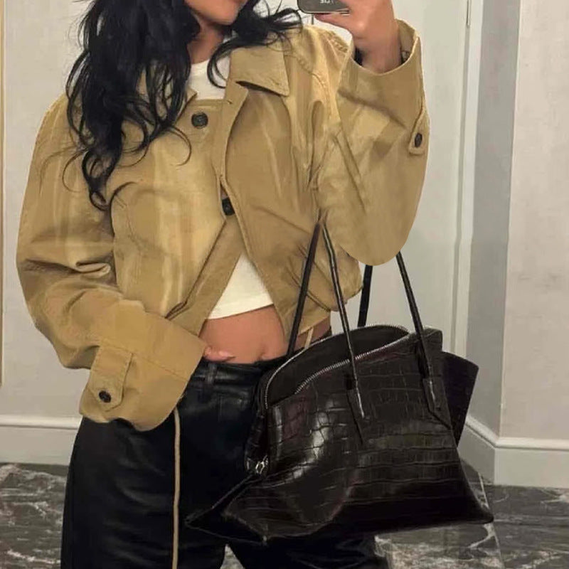 Unique Design Advanced Texture Retro Portable Tote Bags