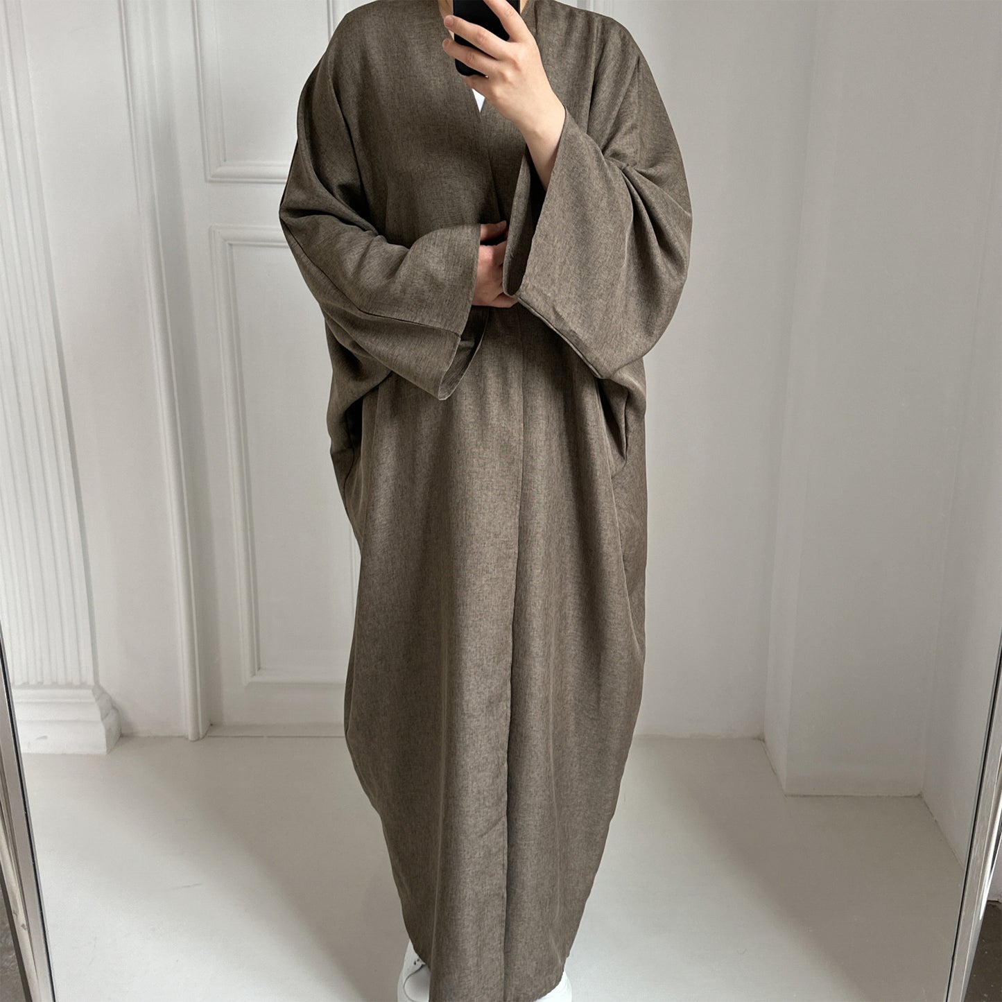 Trendy Attractive Turkish Casual Solid Color Dresses