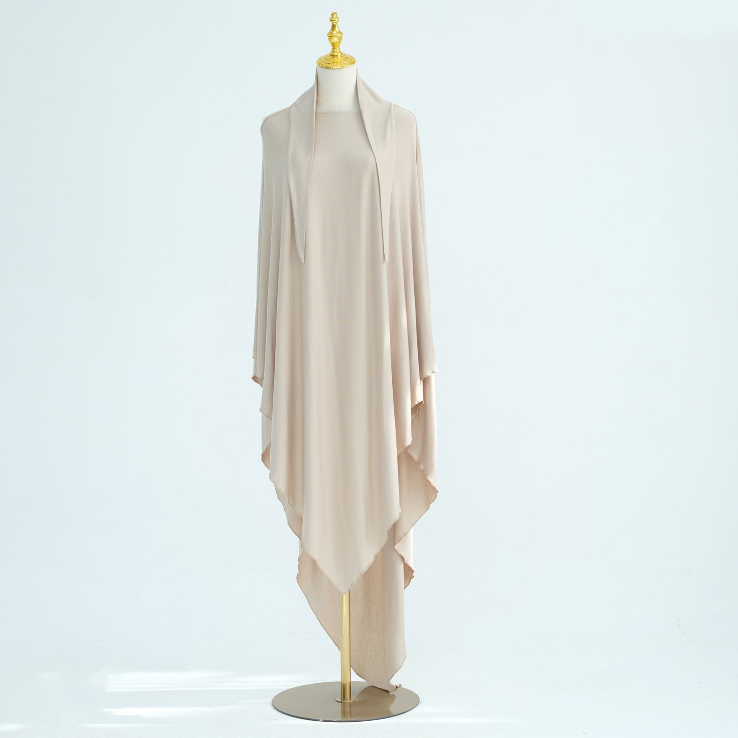 New Comfortable Solid Color Big Scarf Dresses