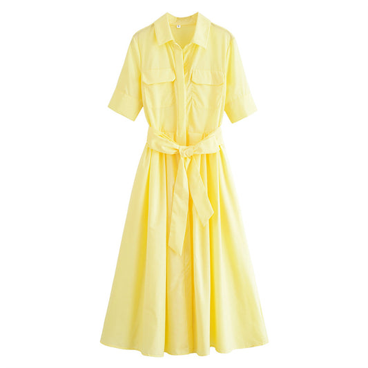 Women's Spring Dress Slim Fit Slimming Casual Design Dresses
