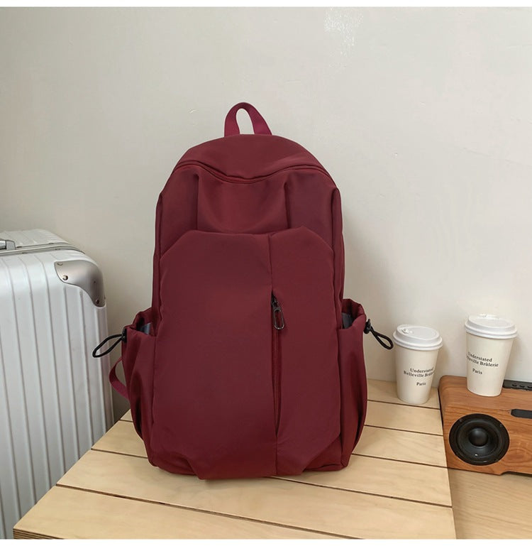 Women's & Men's & College Trendy Cool Simple Large Middle School Students' Schoolbags