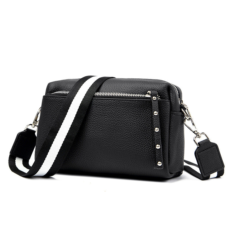 Beautiful Women's Trendy Layer Cowhide Soft Bags