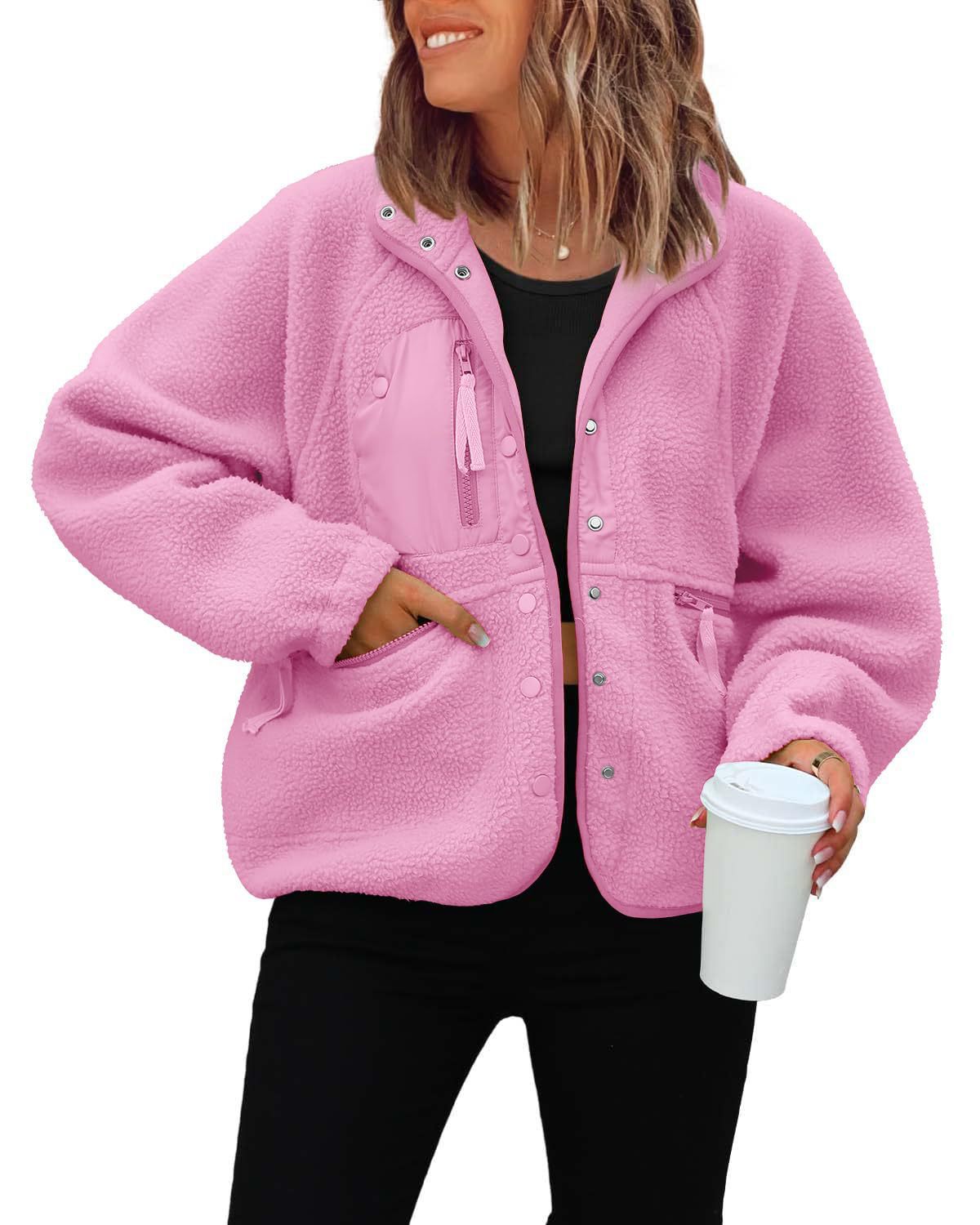 Women's Graceful Polar Fleece Sports Leisure Jackets