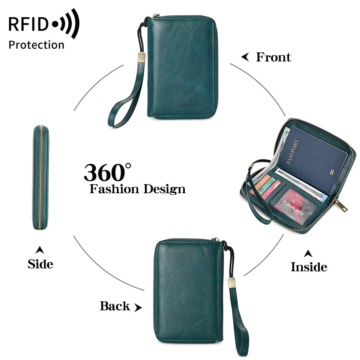 Passport Fashion Large Capacity Ticket Storage Id Package