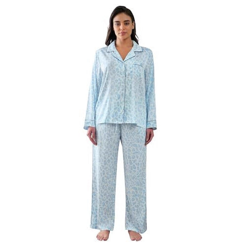 Women's Cuban Collar Trendy Fashion Puzzle Printed Suits