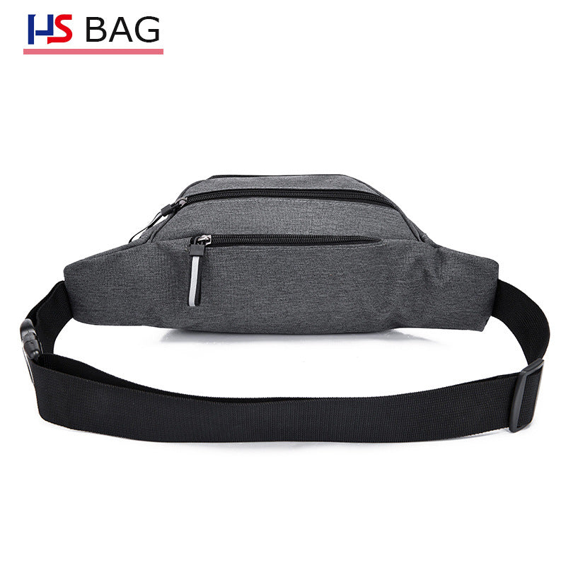 Korean Style Waterproof Oxford Cloth Stall Supermarket Large Men's Waist Packs