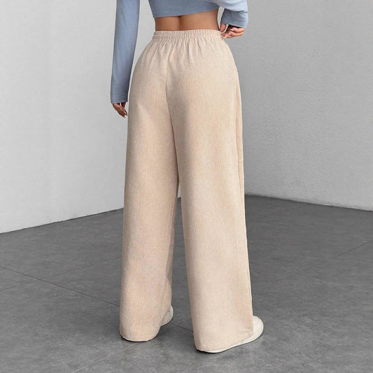 Women's Durable Cool Corduroy Casual Loose Pants