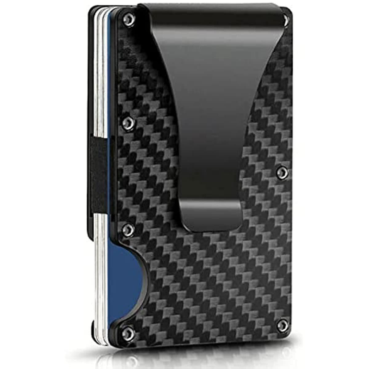 Fiber Credit Box Large Capacity Clip Card Holder