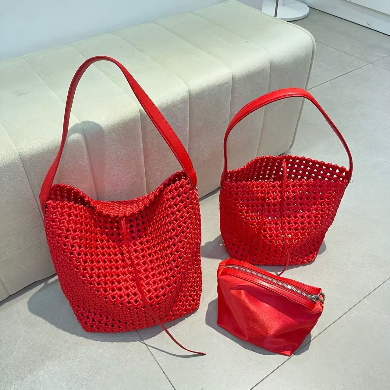 Charming Creative Graceful Hollow Large Capacity Small Square Bags