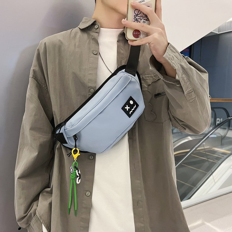 Women's & Men's & Trendy Mobile Style Simple Fashion Men's Chest Bags