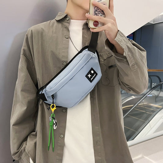 Women's & Men's & Trendy Mobile Style Simple Fashion Men's Chest Bags