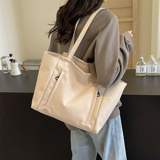Women's Large Capacity Versatile Waterproof Commuter Nylon Tote Bags