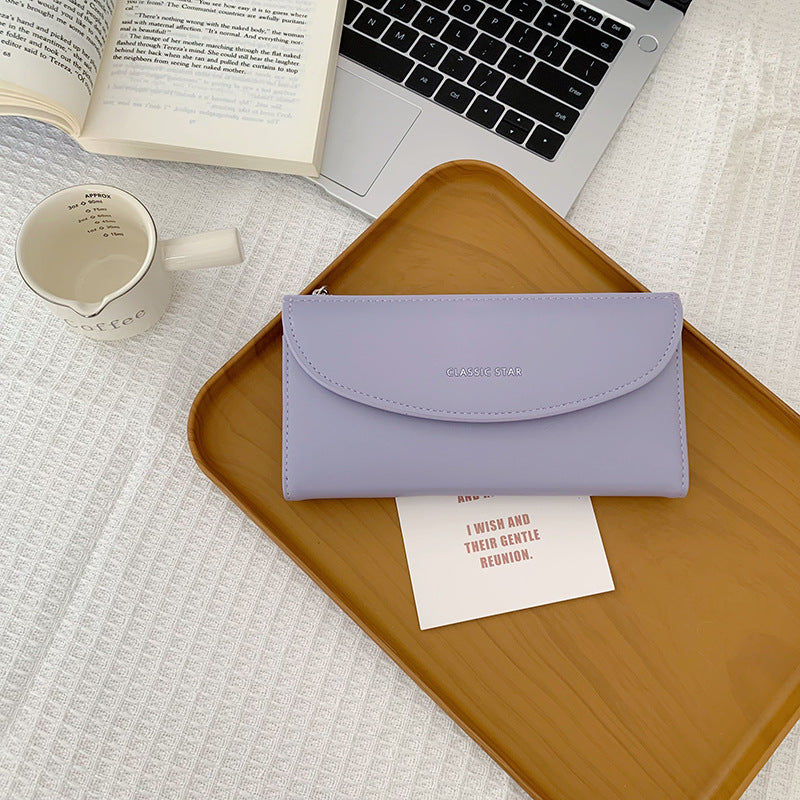 Women's Trendy Long Clutch Advanced Sense Ladies Wallets