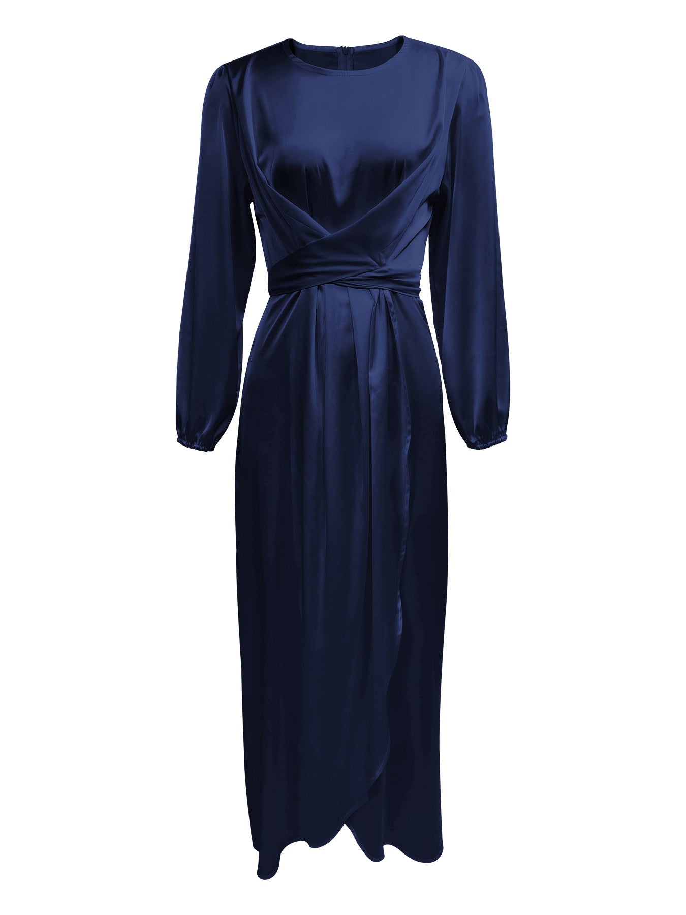 Style Fashion Popular Sexy Soft Waist Satin Dress