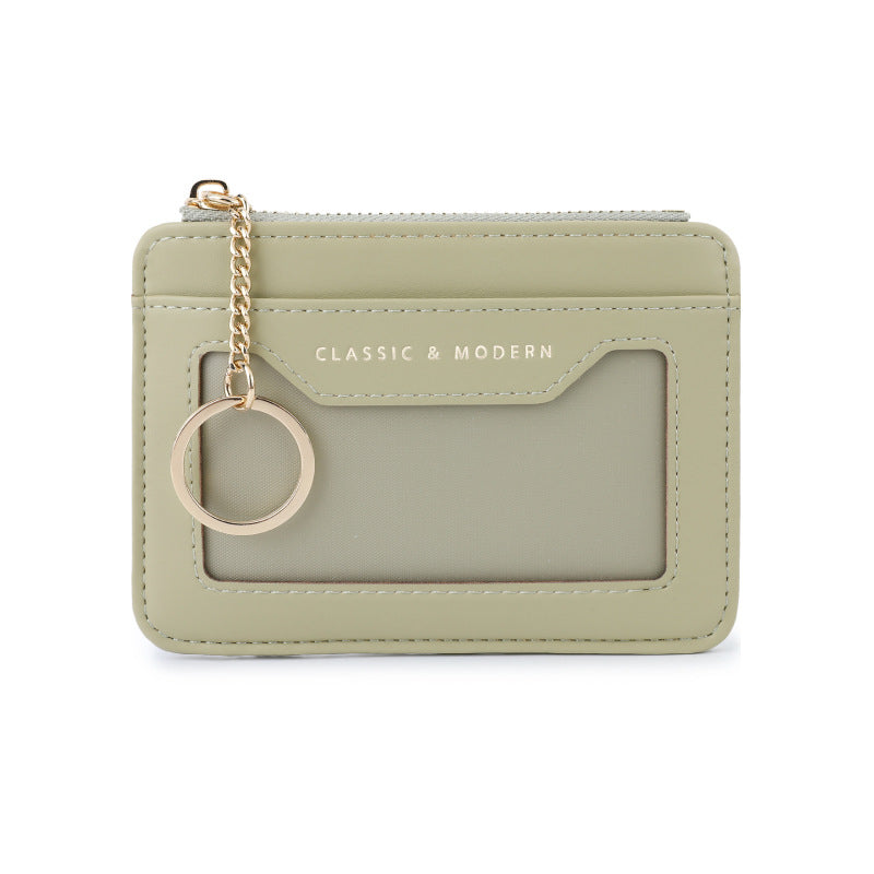 Korean Style Minimalist Thin Multiple Slots Card Holder