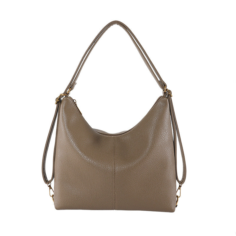 Women's Trendy Design Fabric Material Simple Fashion Shoulder Bags