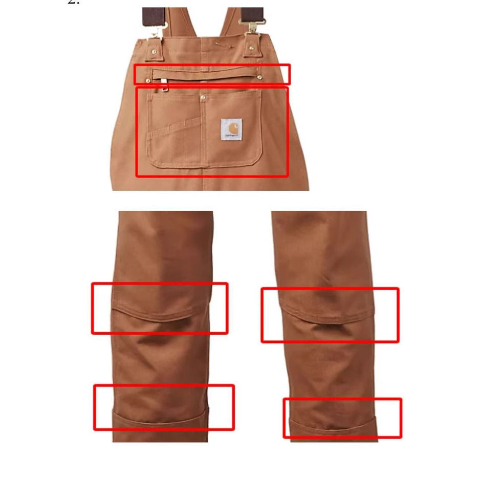Duck Down Suspender Street Fashion Suspenders Jumpsuits
