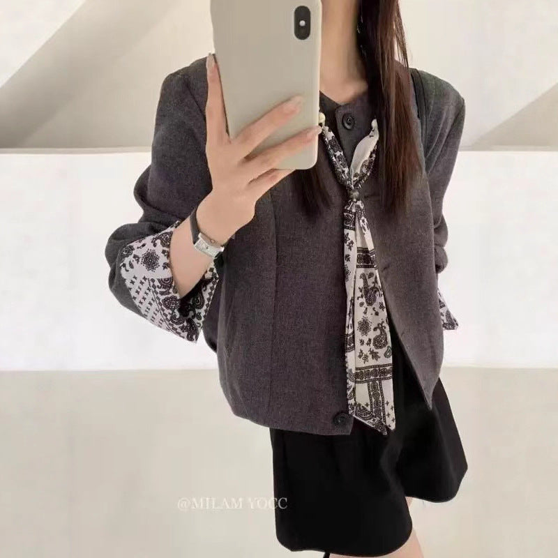 Versatile Comfortable Goods Contrasting Colors Stitching Vests