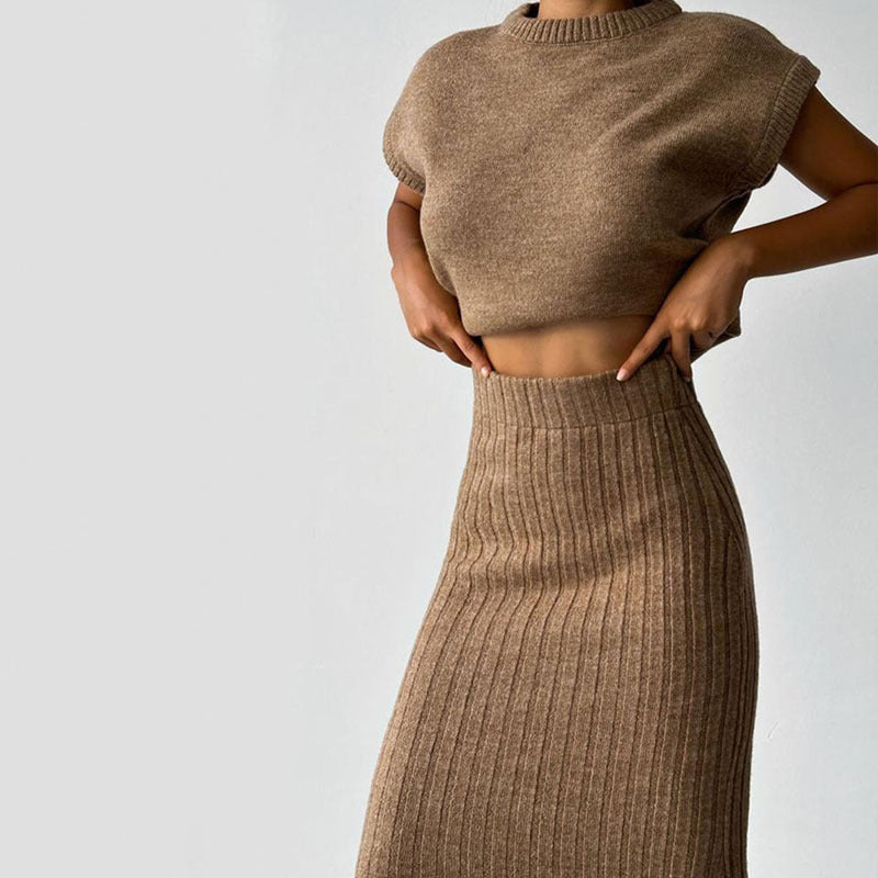Women's Sleeveless Slim Fit Long Dress Fashion Suits